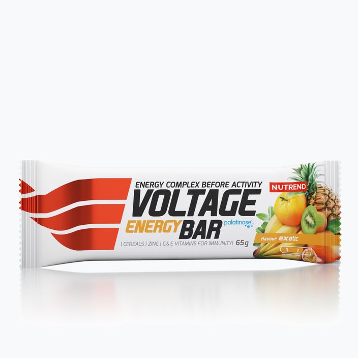 Nutrend Voltage Energy Bar 65g exotické ovocie VM-034-65-EX