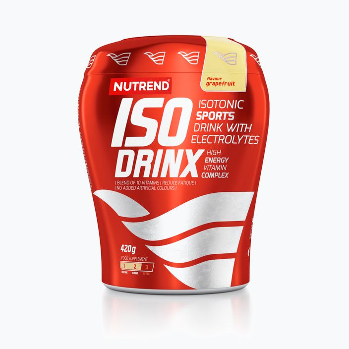 Nutrend izotonický nápoj Isodrinx 420g grapefruit VS-014-420-G