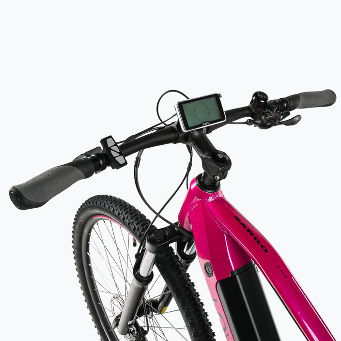 Elektrický bicykel LOVELEC Sargo 20Ah ružový/čierny B400342 4