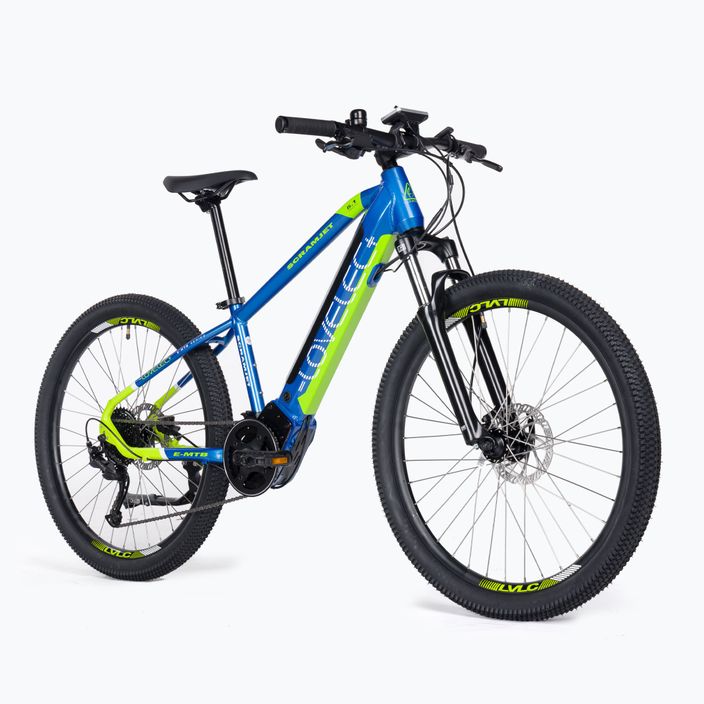 Detský elektrický bicykel LOVELEC Scramjet 15Ah modrý B400345 2