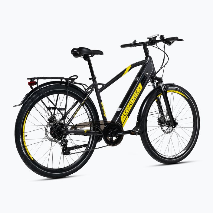 LOVELEC Komo Man 16Ah sivo-žltý elektrický bicykel B400363 3