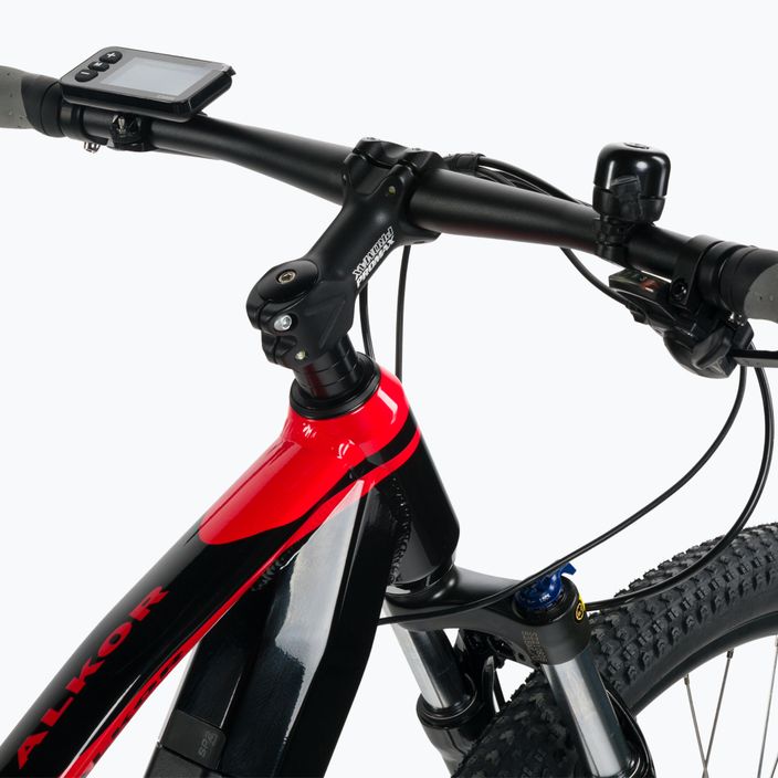 Lovelec Alkor 15Ah čierny/červený elektrický bicykel B400239 5