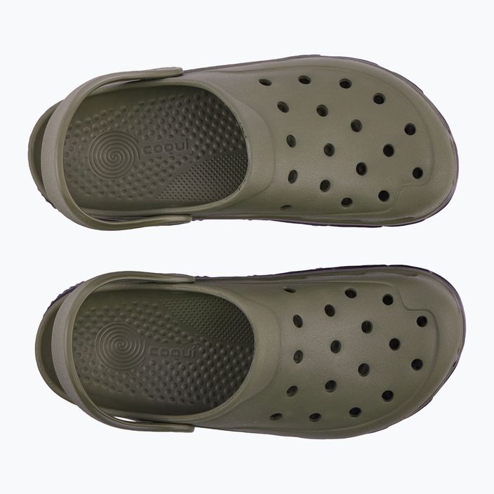 Coqui pánske sandále Cody army green/black 11