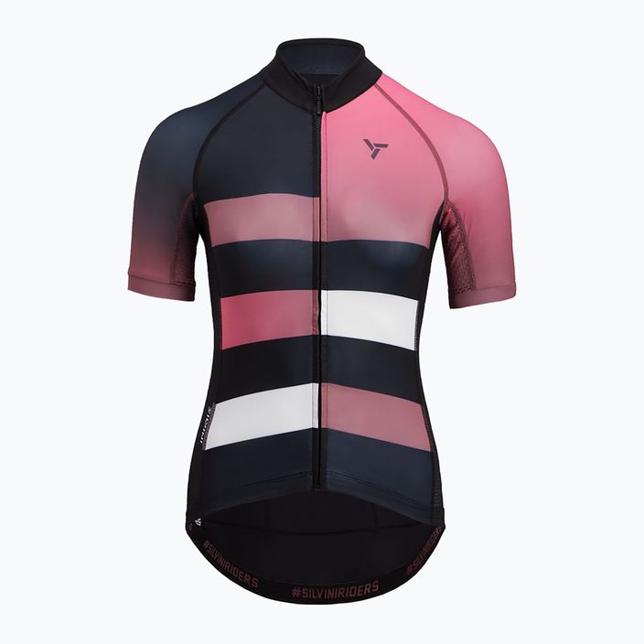 Dámsky cyklistický dres SILVINI Mazzana čierno-ružový 3122-WD245/8911 4