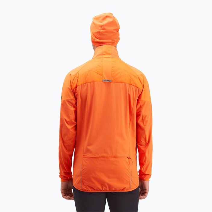 Pánska bunda na bežecké lyžovanie SILVINI Corteno orange 3223-MJ2120/6060 2