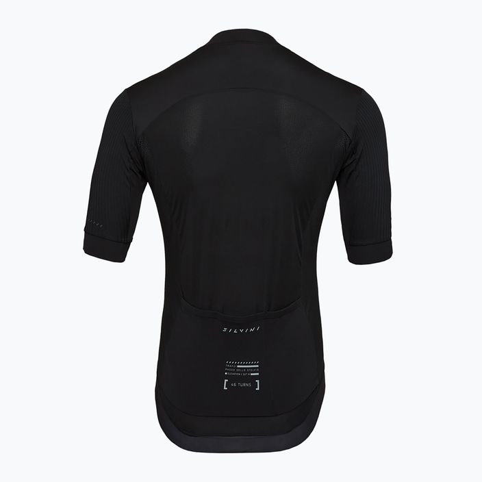 Pánsky cyklistický dres Silvini Trafoi black 2