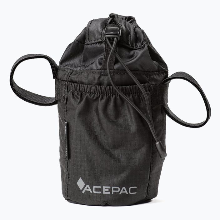 Vak na fľašu Acepac Bike Bottle Bag MKIII 0,65 l čierny 2