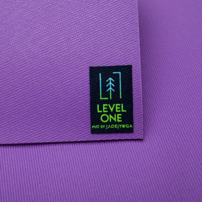 JadeYoga Level One podložka na jogu 68'' 4 mm fialová 468CP 4