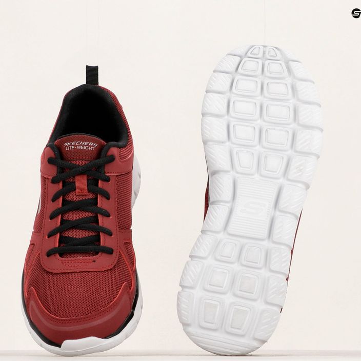 Pánska tréningová obuv SKECHERS Track Scrolic red 12