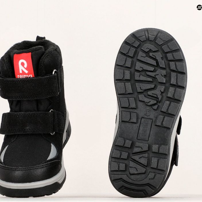 Detské trekingové topánky Reima Qing black 21