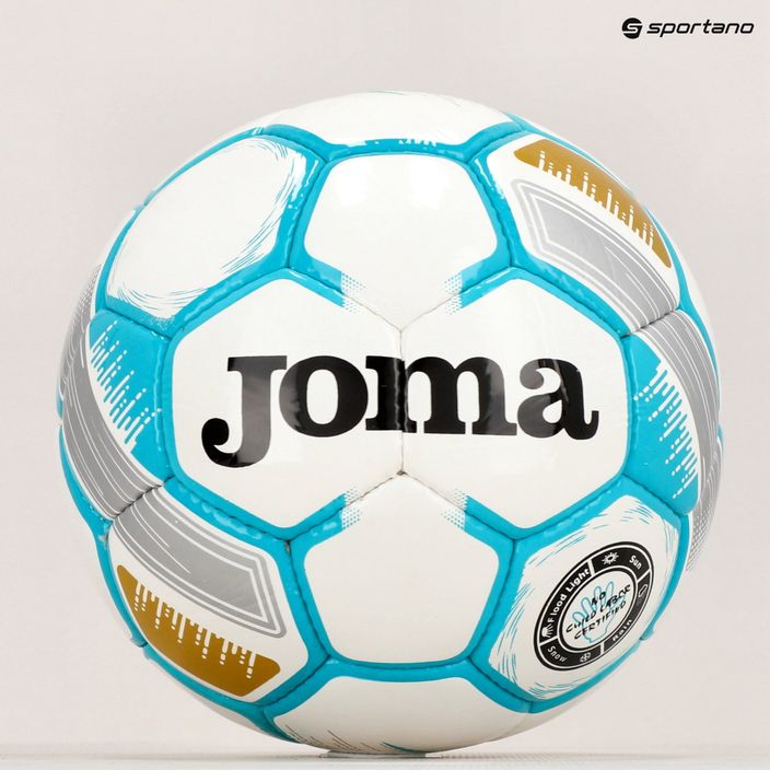 Joma Egeo white-turquoise football 400522.216 veľkosť 5 5