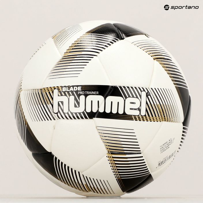 Hummel Blade Pro Trainer FB futbalová lopta biela/čierna/zlatá veľkosť 4 6