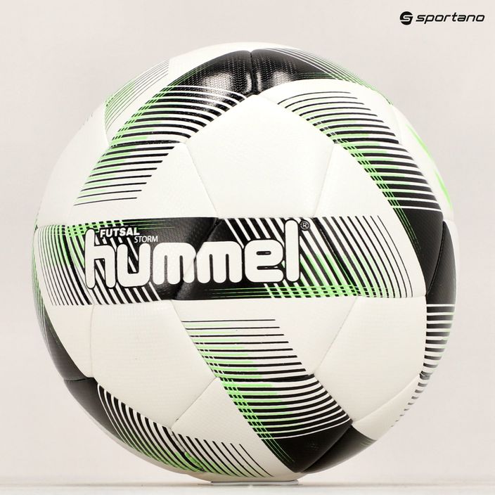 Hummel Storm FB futbalová lopta biela/čierna/zelená veľkosť 4 5