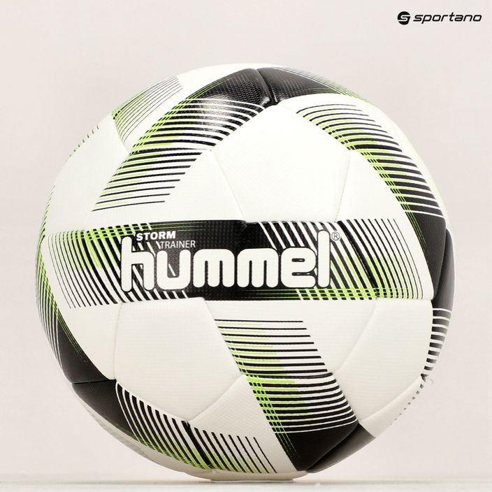 Hummel Storm Trainer FB futbal biela/čierna/zelená veľkosť 4 6