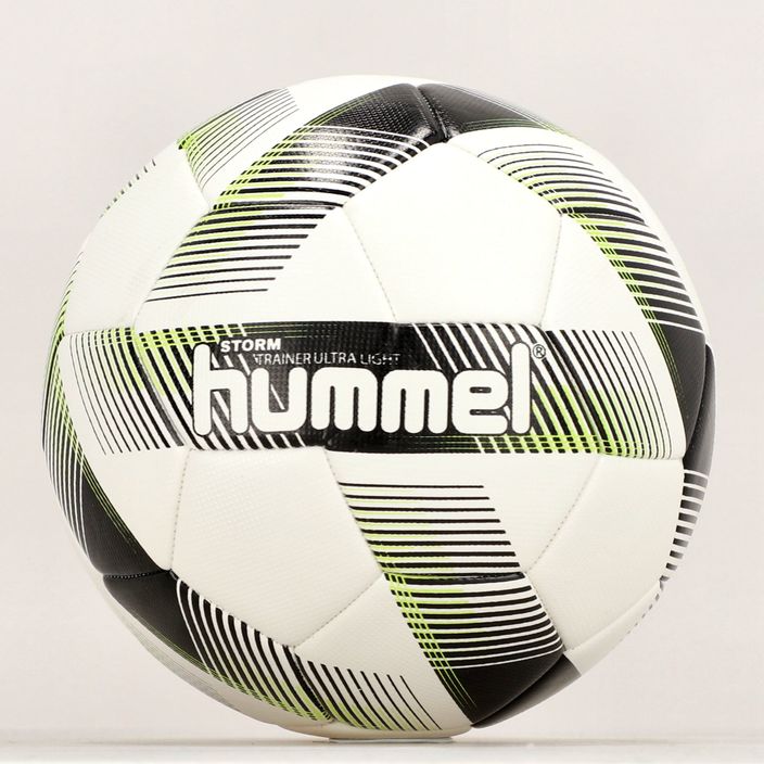 Hummel Storm Trainer Ultra Lights FB futbal biela/čierna/zelená veľkosť 5 6