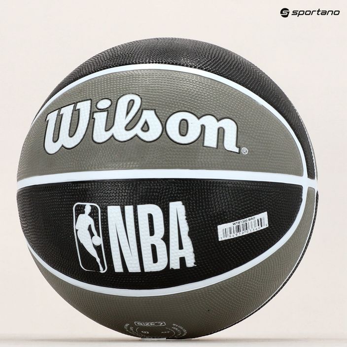 Wilson NBA Team Tribute Brooklyn Nets basketball black WTB1300XBBRO veľkosť 7 7
