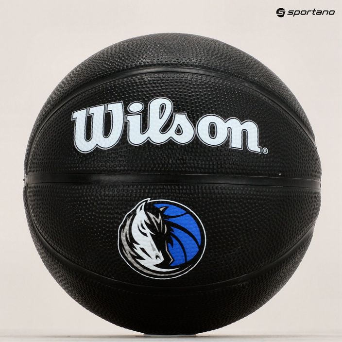 Wilson NBA Team Tribute Mini Dallas Mavericks basketbal WZ4017609XB3 veľkosť 3 9