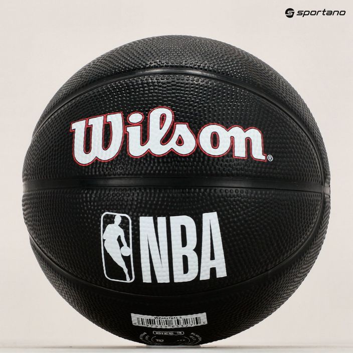 Wilson NBA Team Tribute Mini Philadelphia 76Ers basketbal WZ4017611XB3 veľkosť 3 6