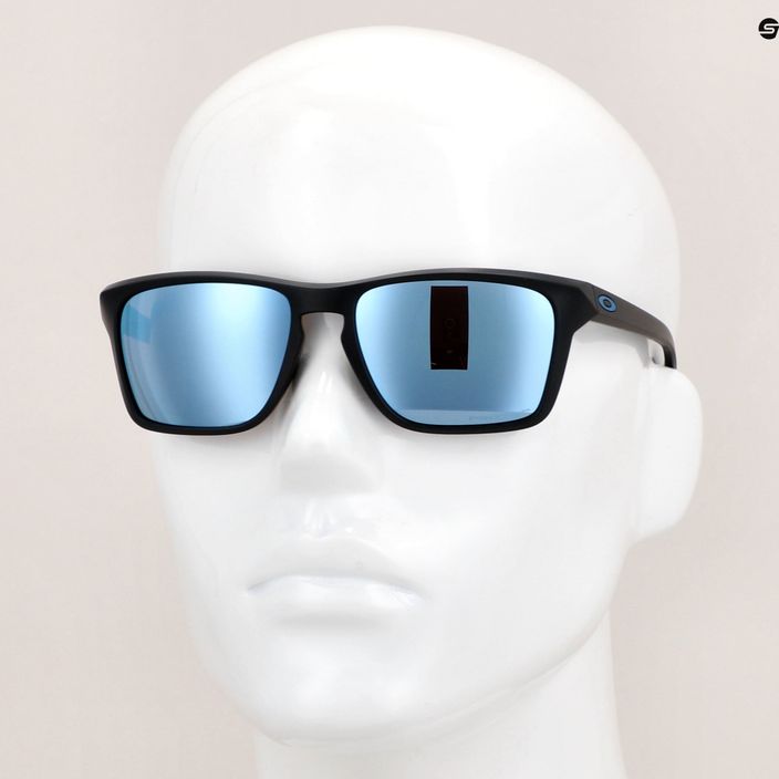 Slnečné okuliare Oakley Sylas matte black/prizm deep water polarized 13