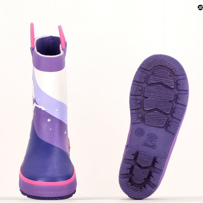 Detské turistické topánky Kamik Unicorn purple 14