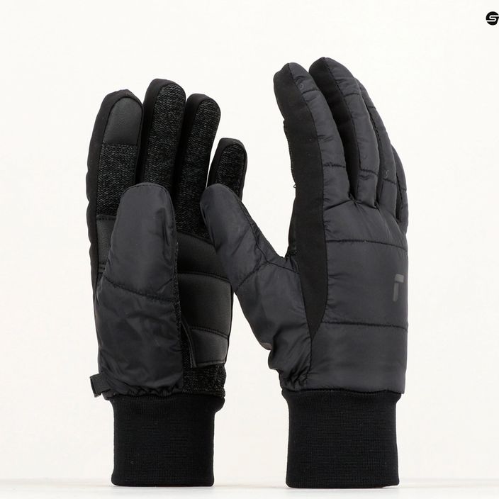 Lyžiarske rukavice Reusch Stratos Touch-Tec čierne 11