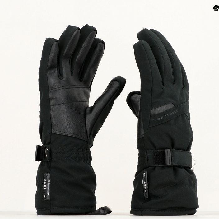 Dámske lyžiarske rukavice Reusch Helena R-Tex Xt black/silver 11