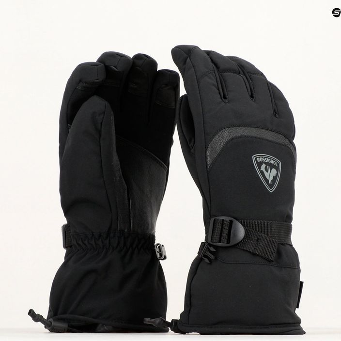 Rossignol Type Impr G pánske lyžiarske rukavice čierne 8