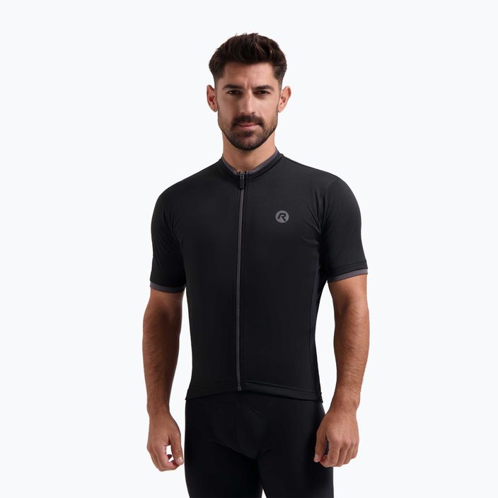 Pánske cyklistické tričko Rogelli Essential black