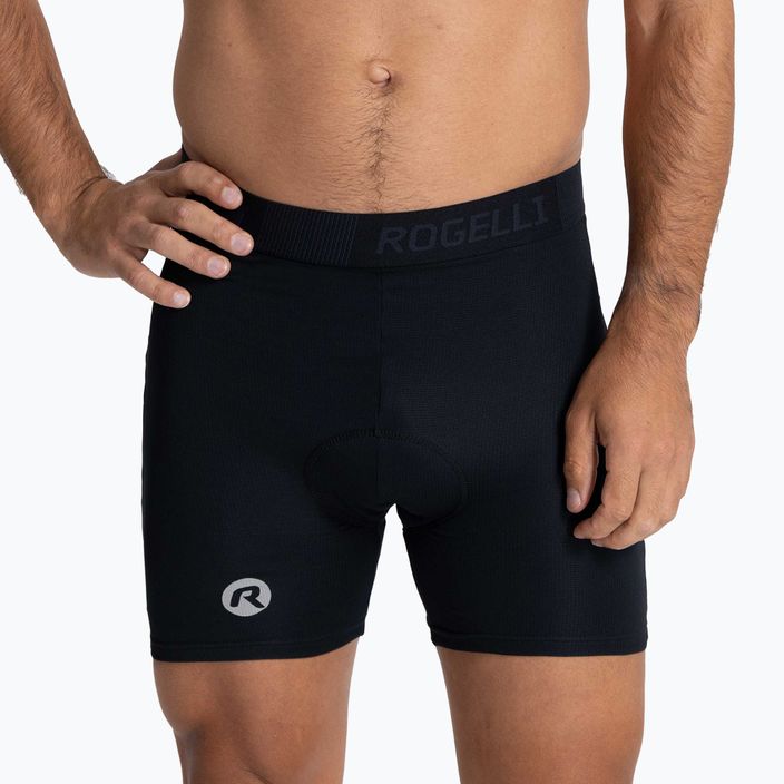 Pánske cyklistické boxerky Rogelli Boxer black 3