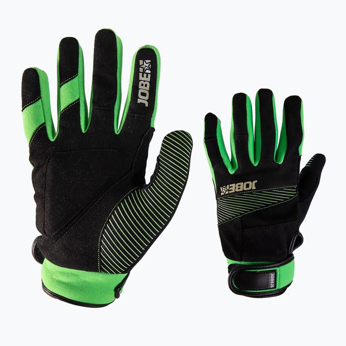 JOBE Suction pánske rukavice na wakeboarding čierno-zelené 340021001 5