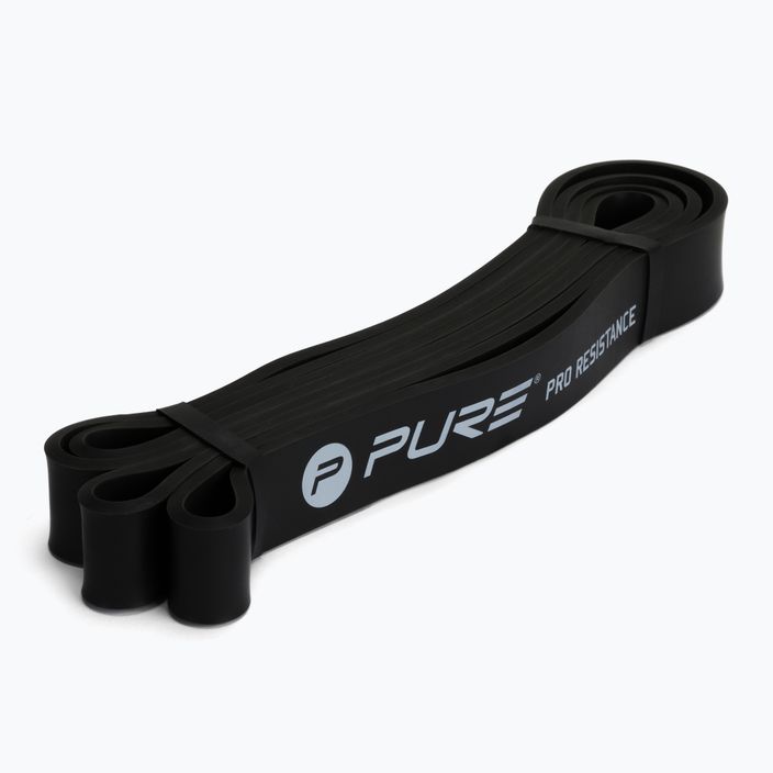 Pure2Improve Pro Heavy cvičenie guma čierna 2153
