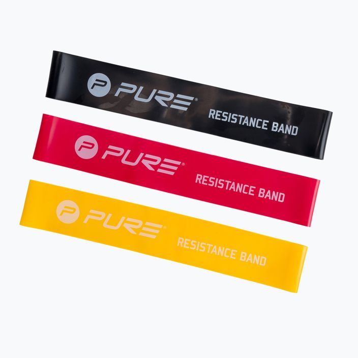 Pure2Improve Mini Bands 3-dielna sada odporových gumičiek farba 2155 2