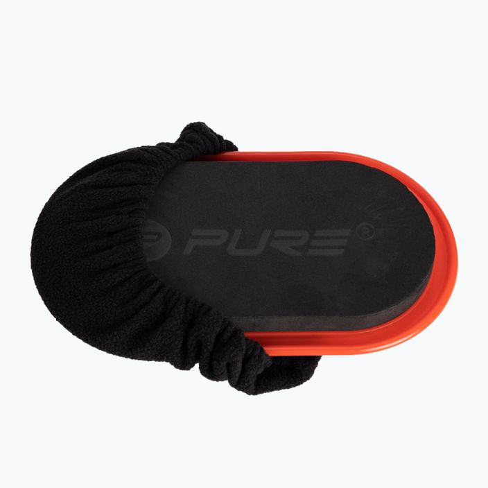 Pure2Improve Slide Disky na cvičenie Slide Pads 2 ks čierne 2209 4
