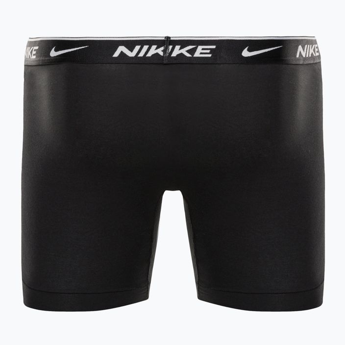 Pánske boxerky Nike Everyday Cotton Stretch 3Pk MP1 white/grey heather / black 3