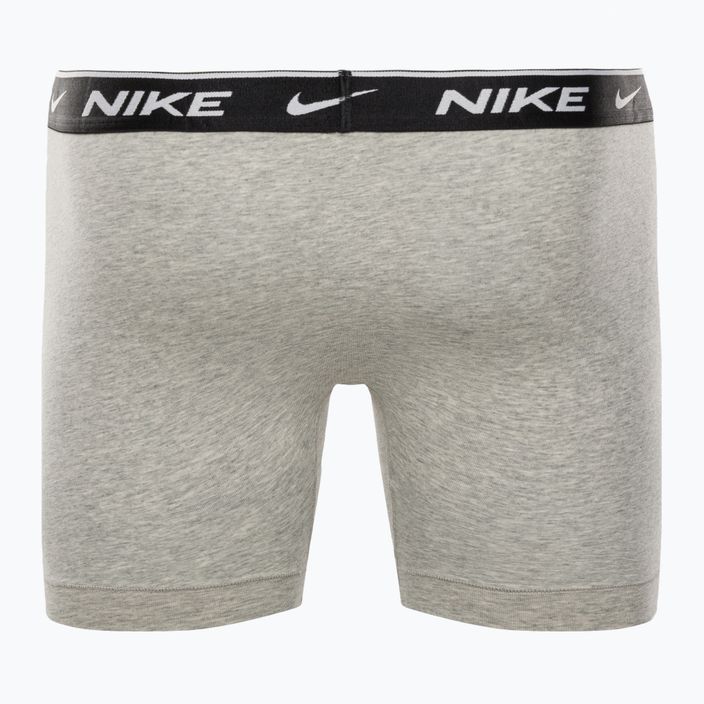 Pánske boxerky Nike Everyday Cotton Stretch 3Pk MP1 white/grey heather / black 6