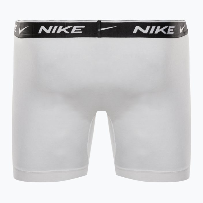 Pánske boxerky Nike Everyday Cotton Stretch 3Pk MP1 white/grey heather / black 9