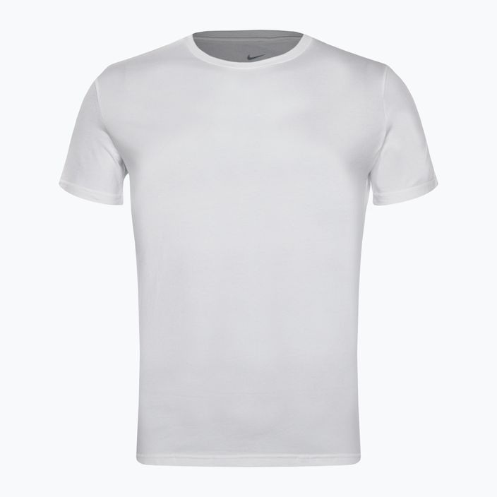 Pánske tréningové tričko Nike Everyday Cotton Stretch Crew Neck SS 2Pk 100 white