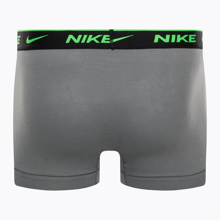 Pánske boxerky Nike Everyday Cotton Stretch Trunk 3Pk BAU geo block print/cool grey/black 6