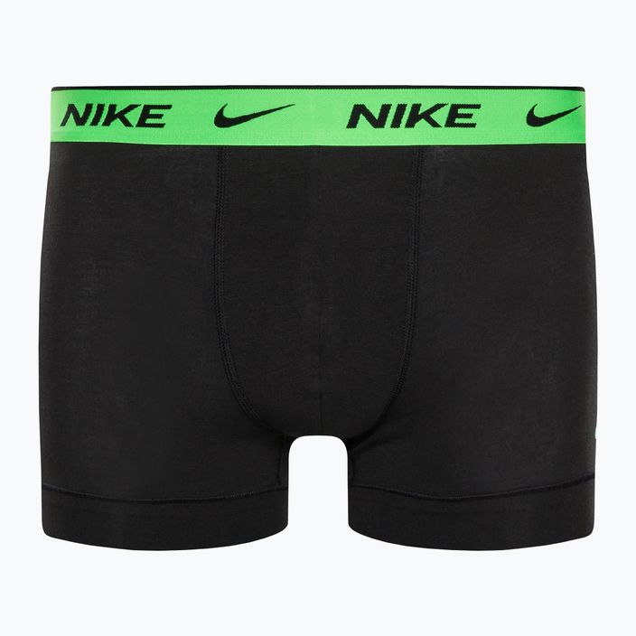 Pánske boxerky Nike Everyday Cotton Stretch Trunk 3Pk BAU geo block print/cool grey/black 8