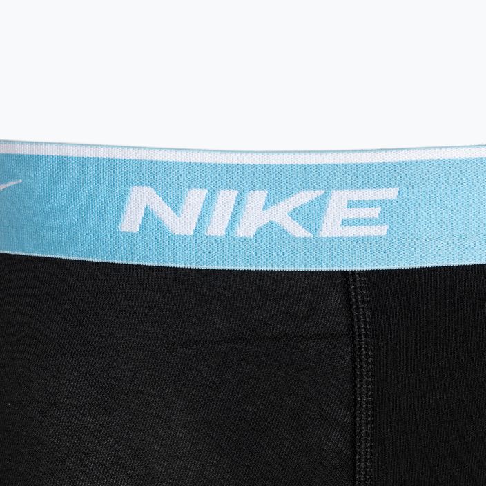 Pánske boxerky Nike Everyday Cotton Stretch Trunk 3 páry black/pear/aquarius/cark team red 5