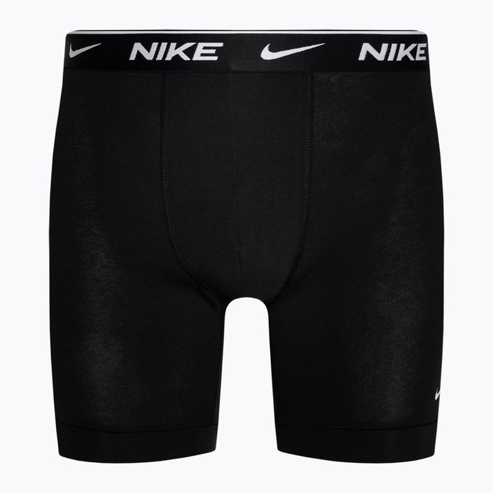 Pánske boxerky Nike Everyday Cotton Stretch Boxer Brief 3 páry hruškovo/sivé/čierne 4