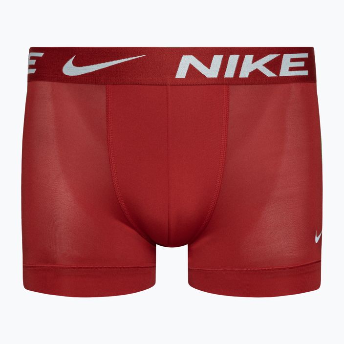 Pánske boxerky Nike Dri-Fit Essential Micro Trunk 3 páry modrá/červená/biela 3