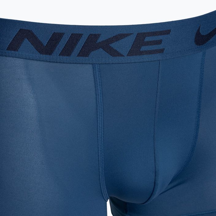 Pánske boxerky Nike Dri-Fit Essential Micro Trunk 3 páry modrá/červená/biela 6