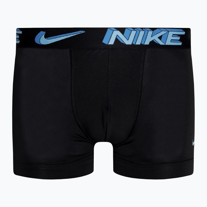 Pánske boxerky Nike Dri-Fit Essential Micro Trunk 3 páry stadium green/pink rise/black 3d 2