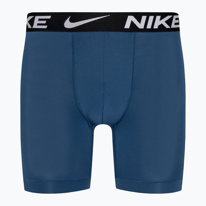 Pánske boxerky Nike Dri-Fit Essential Micro Boxer Brief 3 páry šedá/ modrá/tmavočervená 7
