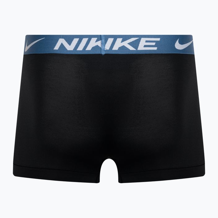 Pánske boxerky Nike Dri-Fit Essential Micro Trunk 3 páry black/star blue/pear/anthracite 5