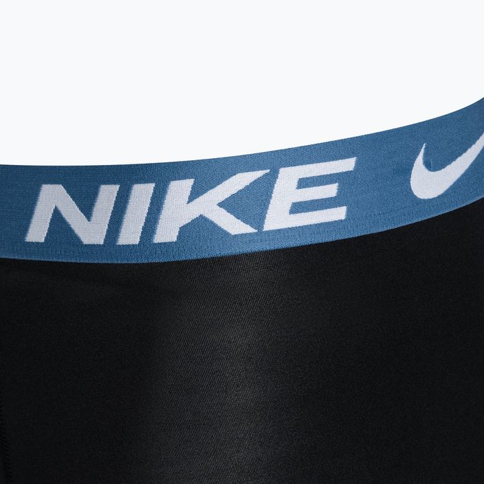 Pánske boxerky Nike Dri-Fit Essential Micro Trunk 3 páry black/star blue/pear/anthracite 7