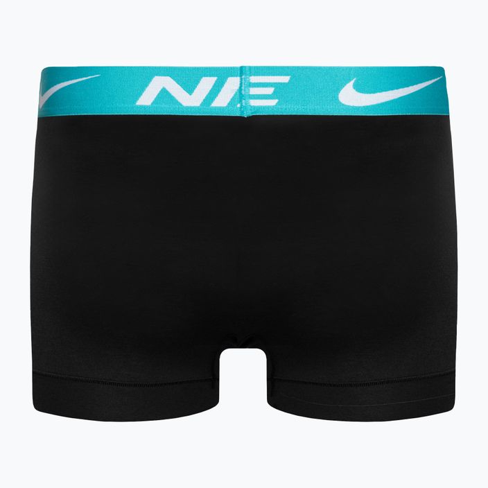 Pánske boxerky Nike Dri-Fit Essential Micro Trunk 3 páry modrá/navy/yellow 5