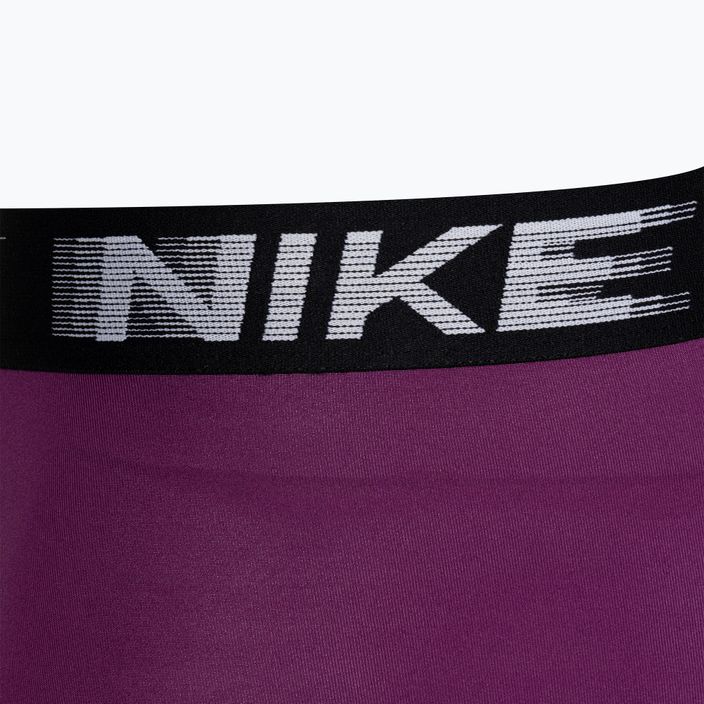 Pánske boxerky Nike Dri-Fit Essential Micro Trunk 3 páry fialová/volkovo šedá/čierna 6
