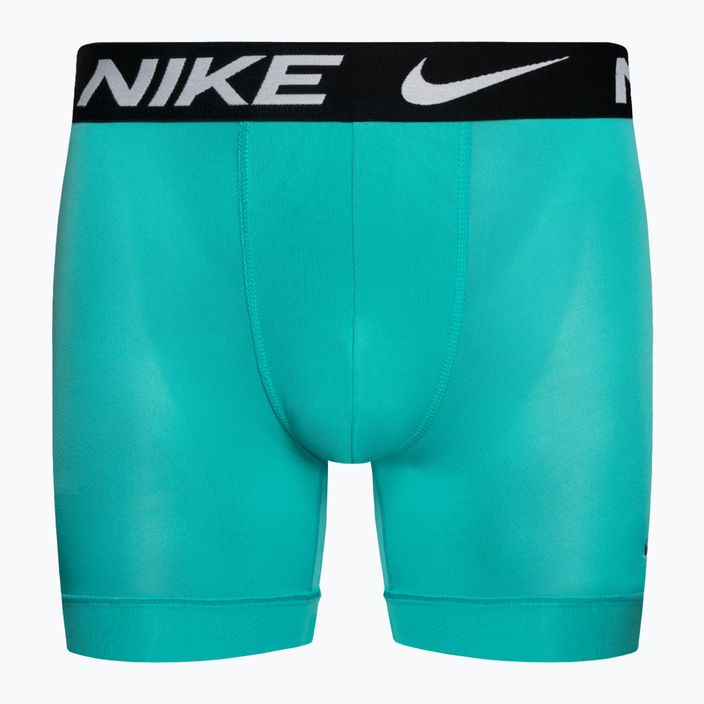 Pánske boxerky Nike Dri-Fit Essential Micro Boxer Brief 3 páry modrá/navy/turquoise 2